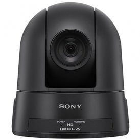 Full HD remotely controlled PTZ colour video camera with IP streaming (Black)