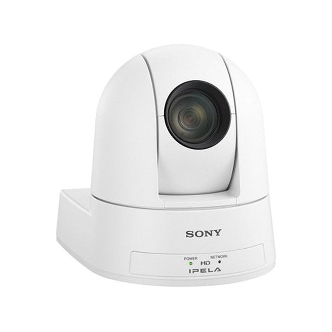Sony Full HD remotely controlled PTZ colour video camera with IP streaming (White)