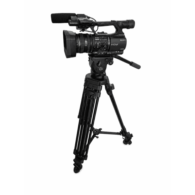 Sony  HVR-Z5E 14X10 Hrs+ Vinten Vision Blue Tripod,Used