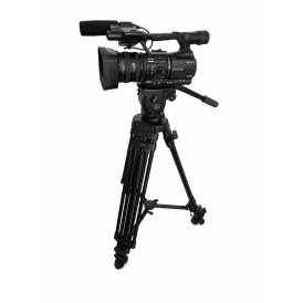 Sony HVR-Z5E 14X10 Hrs+ Vinten Vision Blue Tripod,Used