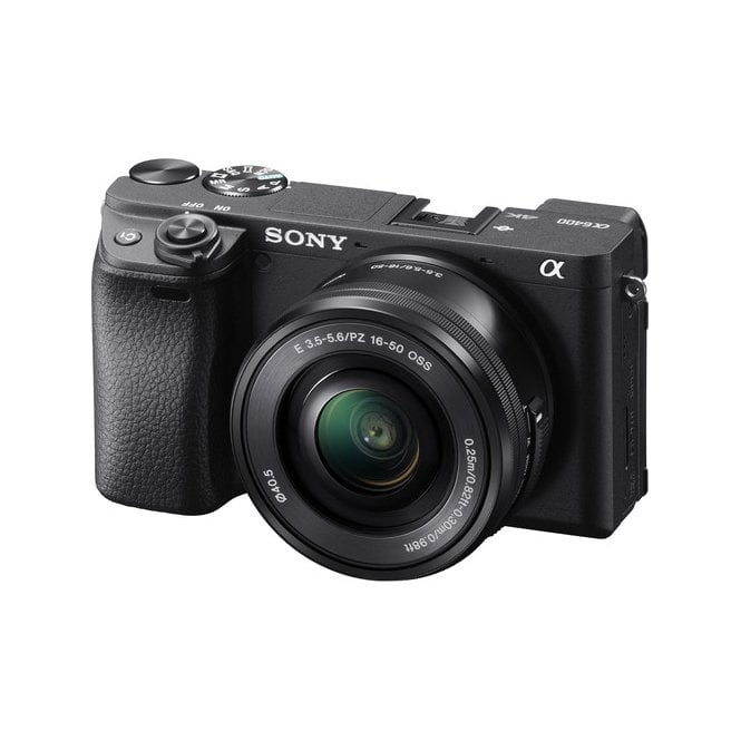 Sony ILCE-6400LB.CEC Alpha a6400 Mirrorless Digital Camera with 16-50mm Lens