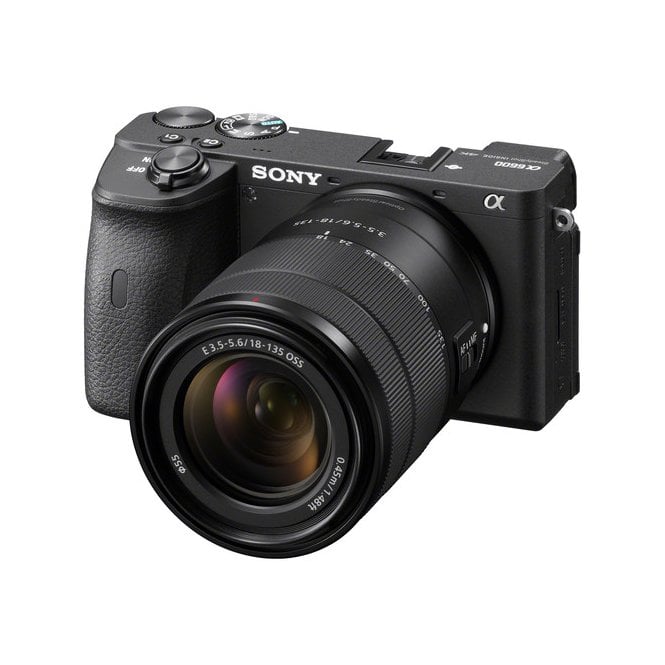 Sony ILCE-6600MB.CEC Alpha a6600 Mirrorless Digital Camera with 18-135mm Lens