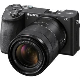 ILCE-6600MB.CEC Alpha a6600 Mirrorless Digital Camera with 18-135mm Lens