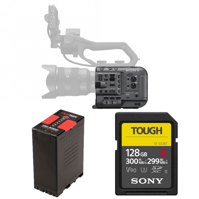 Sony ILME-FX6V FX6 Full-Frame Cinema Camera Body Only package b