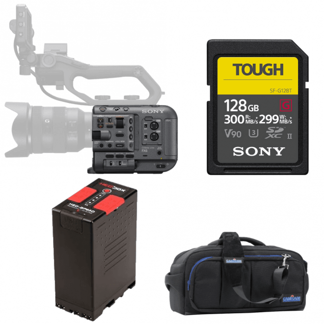 Sony ILME-FX6V FX6 Full-Frame Cinema Camera Body Only package c