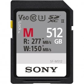 Sony M Series Uhs-II Sd r277 w150 512gb