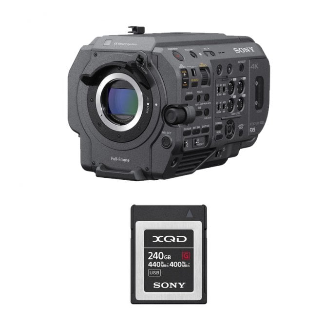 Sony PXW-FX9 XDCAM 6K Full-Frame Camera package a