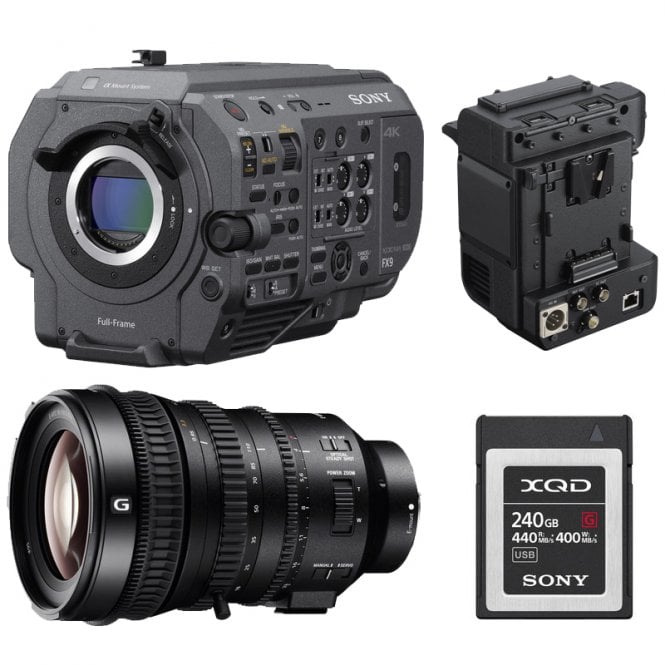 Sony PXW-FX9 XDCAM 6K Full-Frame Camera package c