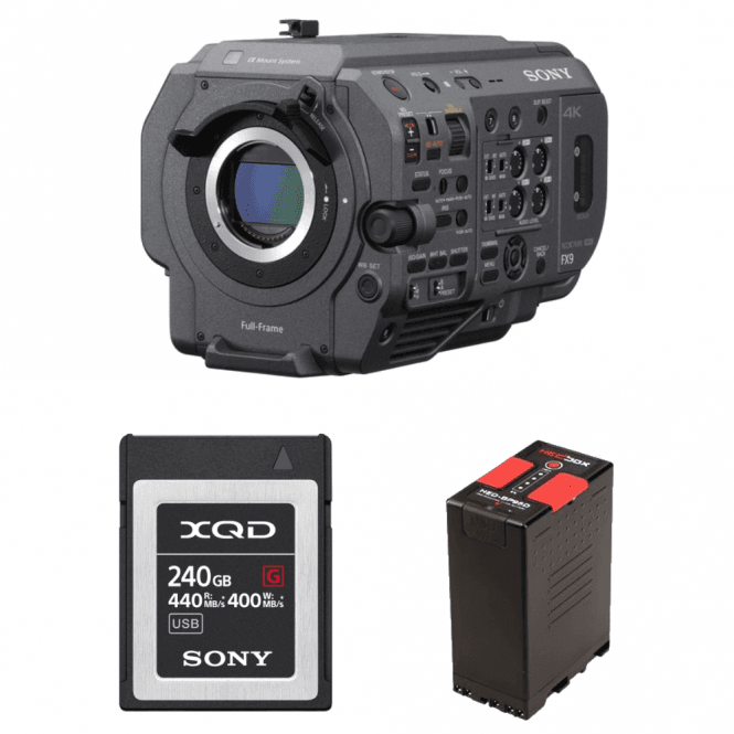 Sony PXW-FX9 XDCAM 6K Full-Frame Camera System package d