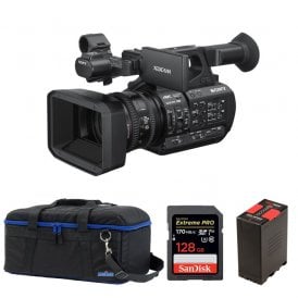 PXW-Z190 XDCAM Handheld Camcorder package b