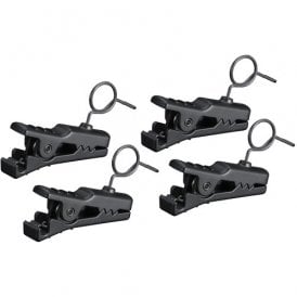 SAD-HV1B2//K UWP Lavalier Mic Clips 4 Pack