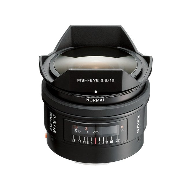 Sony SAL-16F28.AE 16mm F2.8 Fisheye lens