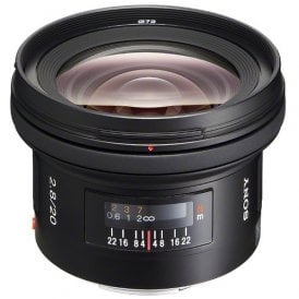 Sony SAL-20F28.AE 20mm f/2.8 Wide Angle Prime Lens
