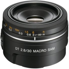 SAL-30M28.AE DT 30mm F2.8 SAM Macro Lens