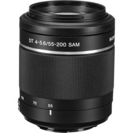 SAL-55200-2.AE DT 55–200mm F4–5.6 SAM Zoom Lens