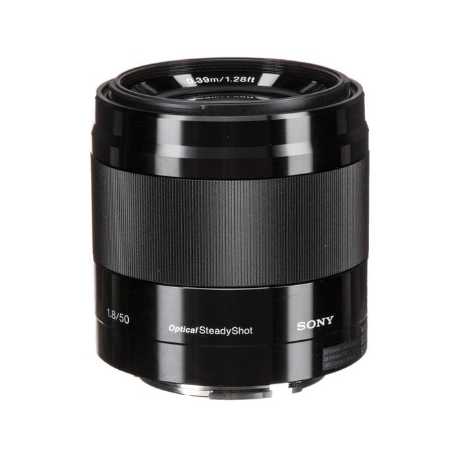 Sony SEL-50F18B.AE E 50mm F1.8 OSS Lens (Black)