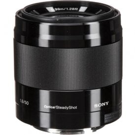 SEL-50F18B.AE E 50mm F1.8 OSS Lens (Black)