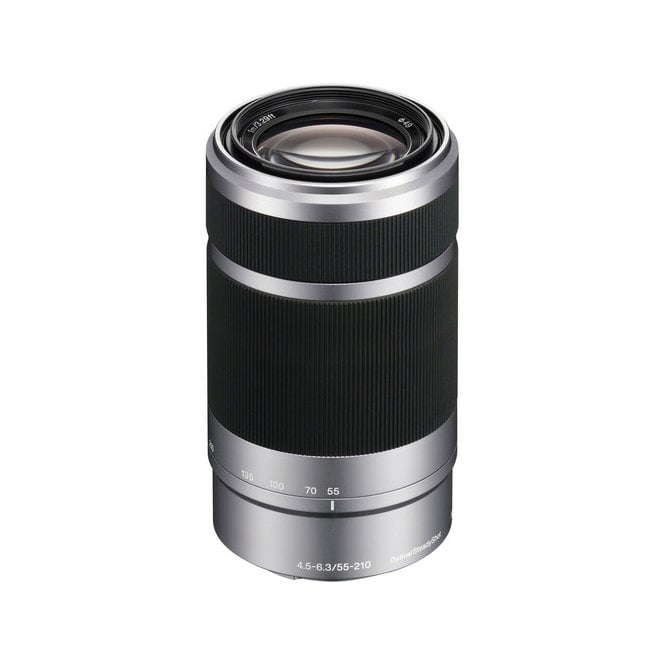 Sony SEL-55210.AE E 55–210mm F4.5–6.3 OSS (Silver)