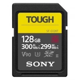 Sony Sf-g Series Tough 300MB/s Sdxc Uhs-II v90 - 128gb sd card