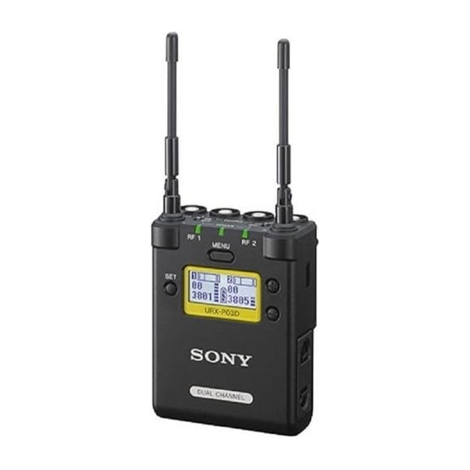 Sony URX-P03D/K33 Two-Channel Portable Receiver for UWP-D Systems