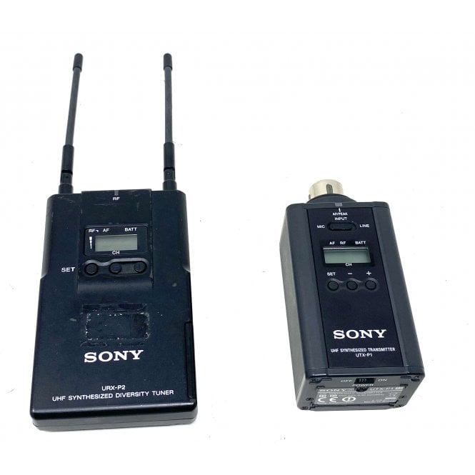 Sony  URX-P2 Rx &  UTX-P2 Tx,( 606.025 – 630.000mhz),Used