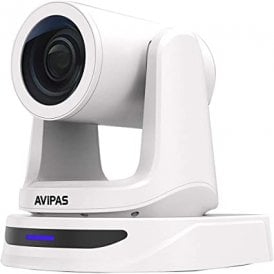 Avipas AV-2020W | 20x SDI/HDMI/USB PTZ Camera with PoE+&Audio, white