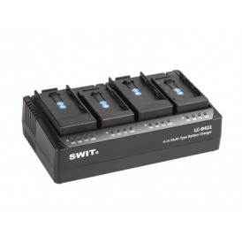 SWIT LC-D421C KIT 4 Channel DV charger with 4x Canon BP Style plates