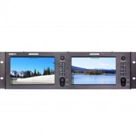 SWIT M-1073H 2x7" Rackmount LCD Panel
