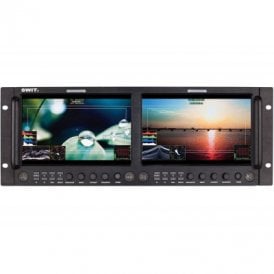 SWIT M-1093F 2x9" Rackmount IPS LCD Panel, Waveform