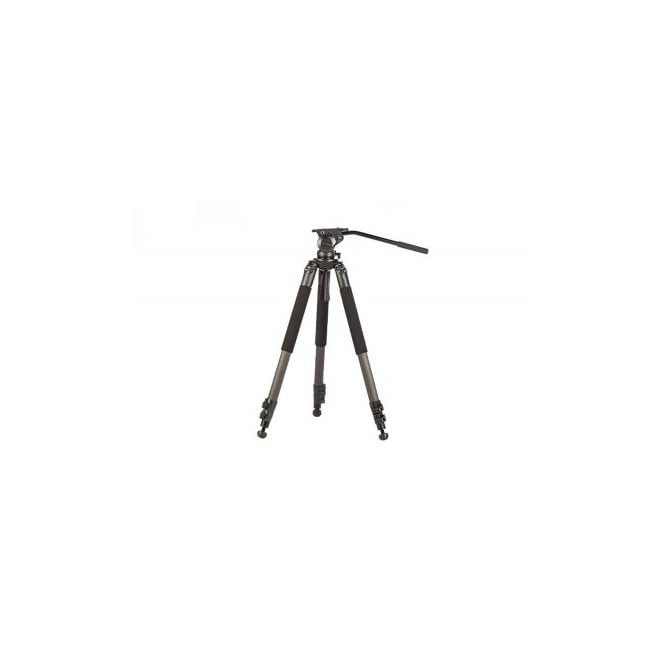 Swit  MUF100C Carbon-fibre Camera Tripod KIT, with  TH100 Fluid Video Head, 10kg Payload, Soft Bag