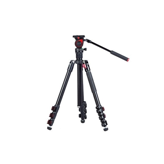 Swit  MUF50 Aluminium Camera Tripod KIT, with  TH50 Fluid Video Head, 5kg Payload, Soft Bag.