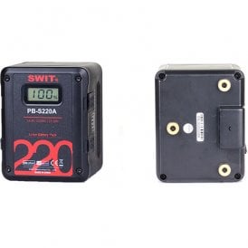 PB-S220S 14.4V 220Wh Multi D-Tap Heavy-Duty Digital Battery (V-Mount)