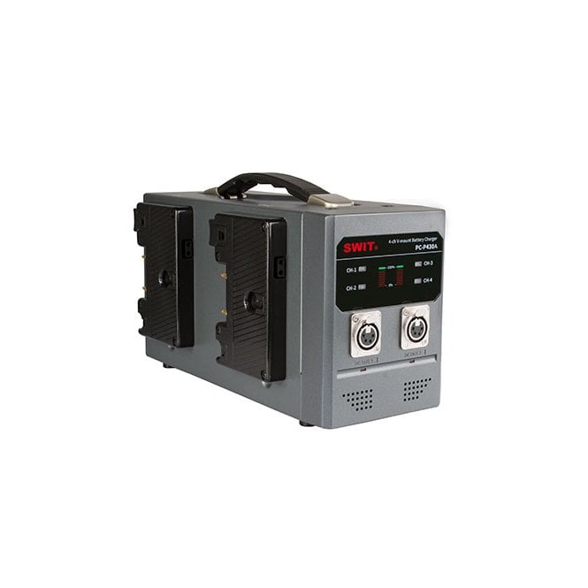 Swit PC-P430A 4-Channel Gold Mount Battery Charger