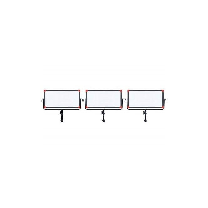 Swit  PL-E90 3KIT Set of 3 x 3rd Generation Natural-Born-Soft TLCI-99 90W LED Panel Light, ultra slim,  patent, V-Mount