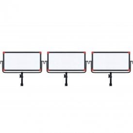 SWIT PL-E90 3KIT Set of 3 x 3rd Generation Natural-Born-Soft TLCI-99 90W LED Panel Light, ultra slim, SWIT patent, V-Mount