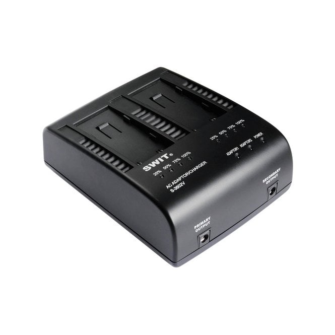 Swit S-3602V Dual Channel Sequential Charger for JVC BN-VF823