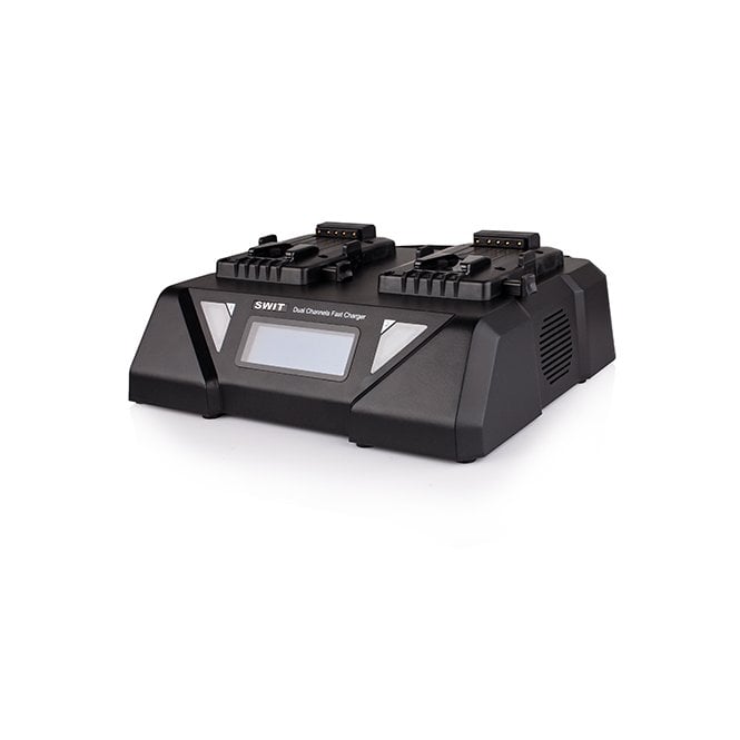 Swit S-3812S 2-ch V-mount Fast Charger