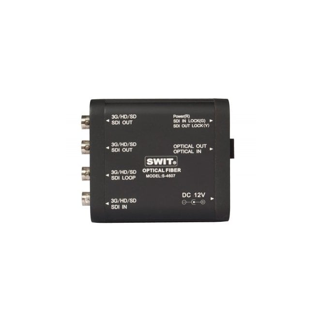 Swit  S-4607 Heavy Duty Bi-directional 3G-SDI / Optical converter