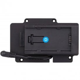 SWIT S-7003D Panasonic VBD/VBR/CGA mount plate, screw-mountable with pole DC socket, also for S-1053 monitor