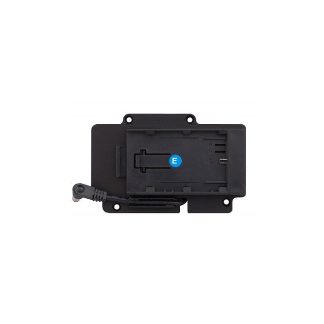 Swit  S-7003E Canon LP-E mount plate, screw-mountable with pole DC socket, also for S-1053 monitor