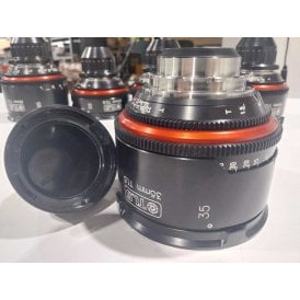 TLS Canon FD L Cinema Primes Set, 20,28,35,50 & 85mm, Used