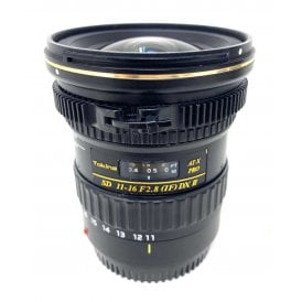 Tokina 11-16mm F/2.8 ATX-I CF EF Mount lens, used