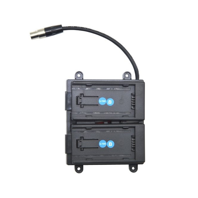 TV Logic BB-F7H-B Battery Bracket for F-7H Monitor (Panasonic AF-100)