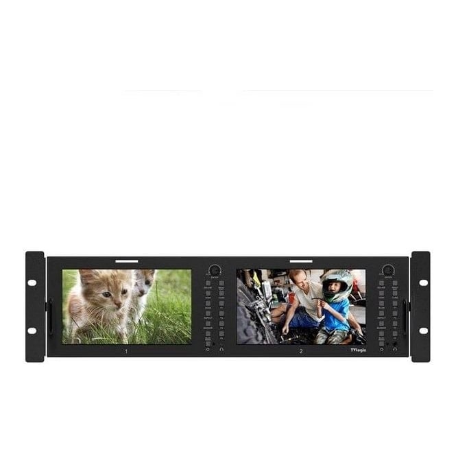 TV Logic HD/SD Multi-Channel LCD Rack Monitor
