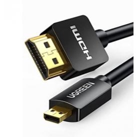 Ugreen Micro HDMI to HDMI 2.0 Cable, Ex Demo