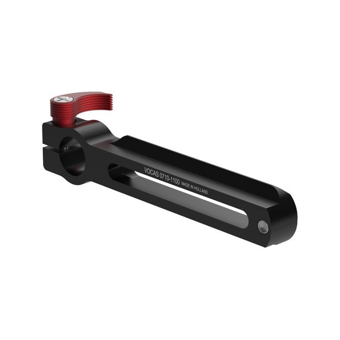 Vocas 0710-1100 Single-Sided NATO Rail with Single 15mm Rod Hole