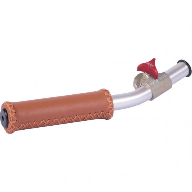 Vocas  tube handgrip long with leather handle (left hand)