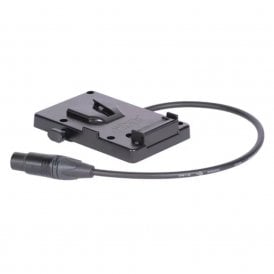 Vocas V-lock mount plate 4 pin Xlr connector