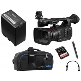 XF605 UHD 4K HDR Pro Camcorder package D