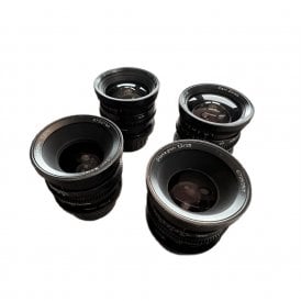 Zeiss Superspeed Mark ii Lens Set -9.5mm,12mm,16mm & 25mm, used